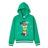 The Grinch Girls' Hoodie, Sizes XS-XL