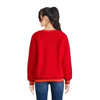 The Grinch Girls' Faux Shearling Popover