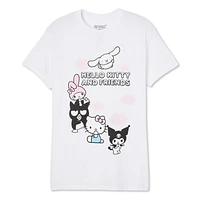 Hello Kitty and Friends Women's Boyfriend Fit Tee