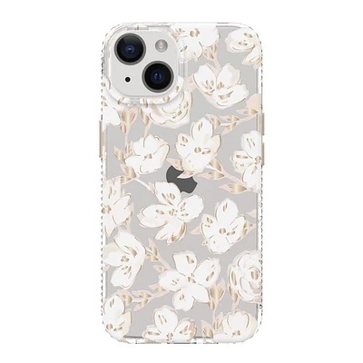 White Whisp Floral - Premium Fashion Phone Case for iPhone 14 / iPhone 13