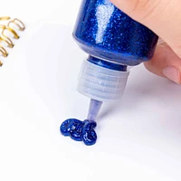 Horizon Group USA Royal Blue Glitter Glue, 2.9 oz.