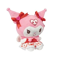 Hello Kitty and Friends Valentines 8" Plush - Kuromi, Hello Kitty & Friends!