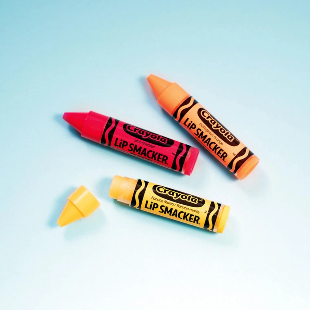 Lipsmacker Crayola Lip Balm Trio, Crayola Lip Balm Trio