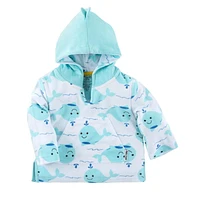 ZOOCCHINI - Baby Toddler UPF50+ Terry Swim Cover-up with Hood