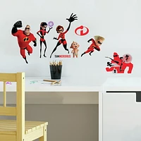 INCREDIBLES 2 PEEL & STICK WALL DECALS