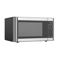 Hamilton Beach 1.1 cu.ft. Stainless Steel Microwave, 10 power levels, 1.1 cu.ft Stainless Microwave