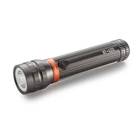 Ozark Trail 400 Lumen LED Aluminum Flashlight, Silver & Green, Camping Flashlight