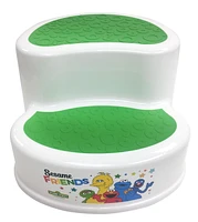 Sesame Street 2 Tier Step Stool