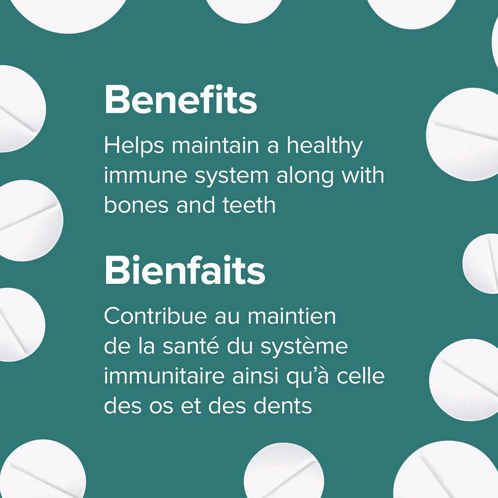 Webber Naturals D3 1000 IU, 500 Tablets