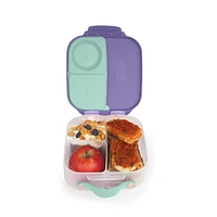 b.box - Mini Lunch Box for Kids: Lightweight Bento Box, Lunch Snack Container with 2 Leak Proof Compartments. Ages 3+ School Supplies, BPA Free