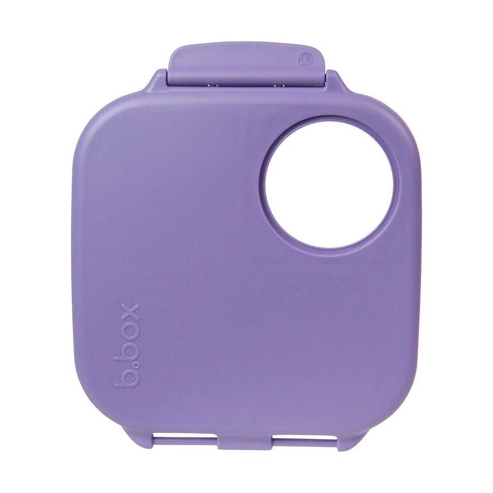 b.box - Mini Lunch Box for Kids: Lightweight Bento Box, Lunch Snack Container with 2 Leak Proof Compartments. Ages 3+ School Supplies, BPA Free