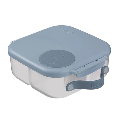 b.box - Mini boîte à déjeuner pour enfants : boîte à bento légère, récipient à collation avec 2 compartiments étanches. Fournitures scolaires à partir de 3 ans, sans BPA