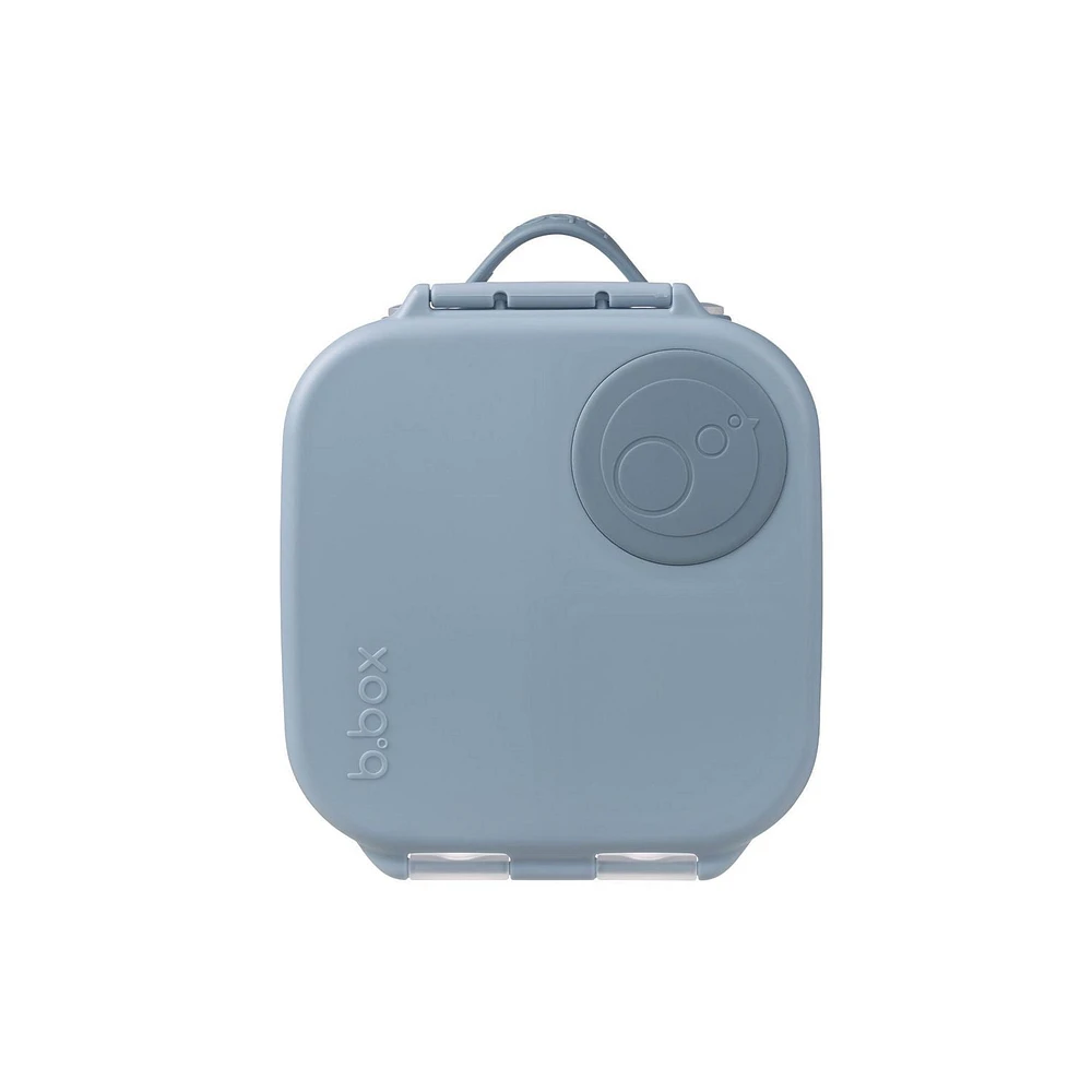 b.box - Mini boîte à déjeuner pour enfants : boîte à bento légère, récipient à collation avec 2 compartiments étanches. Fournitures scolaires à partir de 3 ans, sans BPA