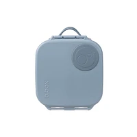 b.box - Mini boîte à déjeuner pour enfants : boîte à bento légère, récipient à collation avec 2 compartiments étanches. Fournitures scolaires à partir de 3 ans, sans BPA