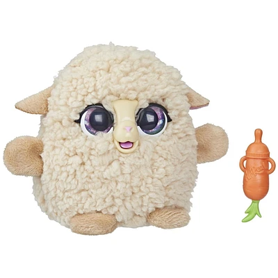 furReal Fuzzalots Lamb Interactive Animatronic Color-Change Toy, 25+ Sounds and Reactions, for Kids Ages 4 and up