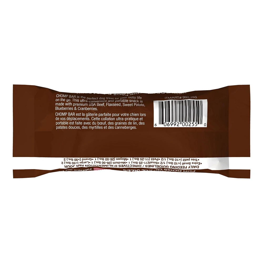 Chewmasters Chomp Bar Dog Treat, 57g