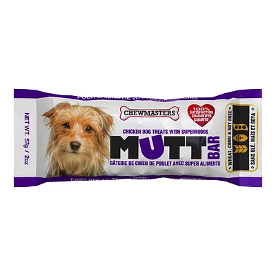 Chewmasters Mutt Bar 57g Dog Treat