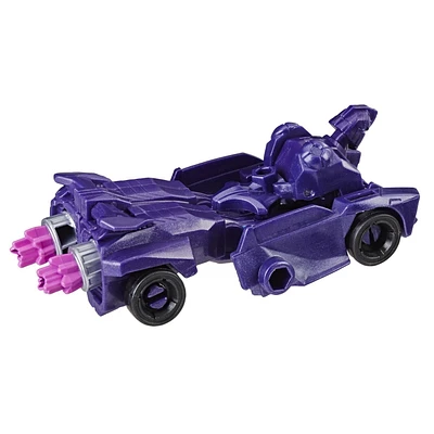 Transformers Bumblebee Cyberverse Adventures Action Attackers Scout Class Shadow Striker Action Figure, Twin Turbo Blast Action Attack, 3.75-inch