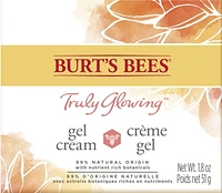 Burt’s Bees® Truly Glowing™ Replenishing Gel Cream with Hydrate and Glow Complex, Developed with Dermatologists, 99% Natural Origin