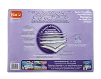 Hartz Home Protection Odour Eliminating Dog Pee Pads and Training Pads for Puppies and Adult Dogs, 100 Count (21"x21")