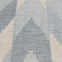 Hayweld Grey and Blue Woven Area Rug