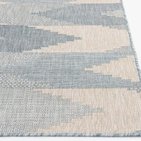 Hayweld Grey and Blue Woven Area Rug