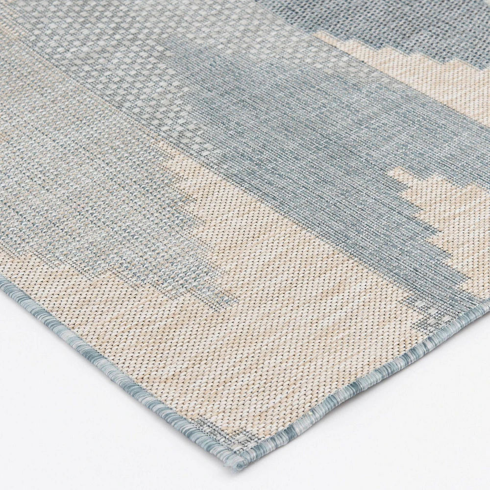 Hayweld Grey and Blue Woven Area Rug