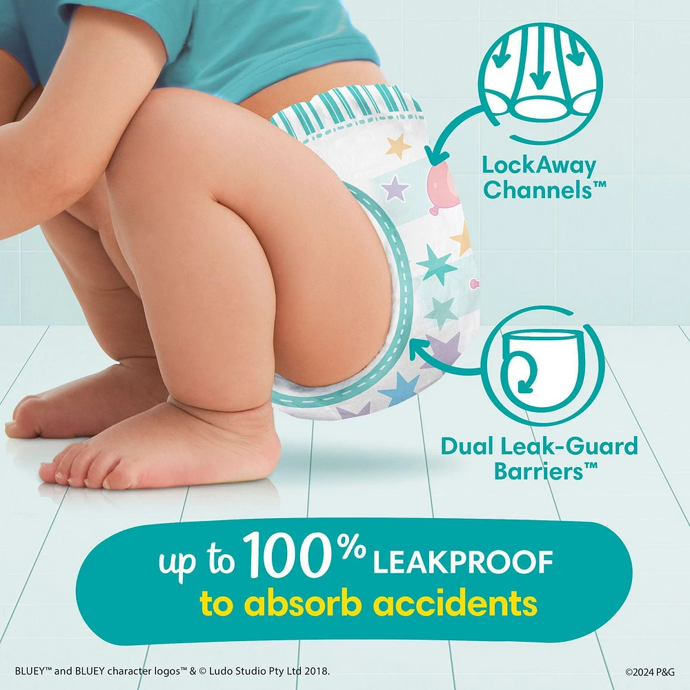 Sous-vêtements d’entraînement Pampers Easy Ups, taille 6 4T/5T, garçons