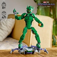 LEGO Marvel Green Goblin Construction Figure - Building Toy for Boys & Girls, Ages 8+ - Marvel Villain Action Figure W/ Glider and Pumpkin Bombs - Gift for Fans - 76284, Includes 471 Pieces, Ages 8+