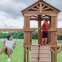 Backyard Discovery Sterling Point Swing Set<br>