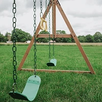 Backyard Discovery Sterling Point Swing Set<br>