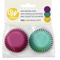 Wilton Assorted Jewel Tone Mini Baking Cups