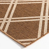 Smithleighs Beige and Tan Woven Area Rug