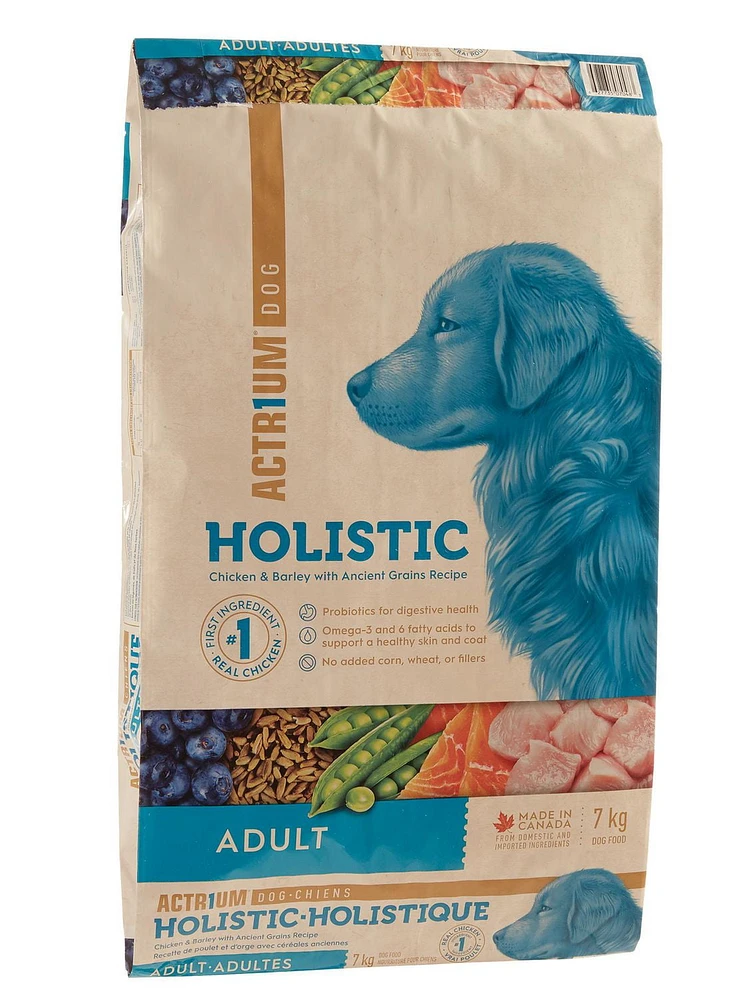 Actr1um Holistic Adult Dog Food Chicken & Barley with Ancient Grains Recipe, Actr1um Adult Dog 16kg