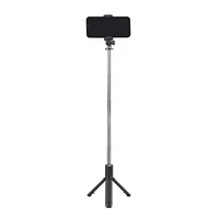 onn. Bluetooth Extendable Mini Selfie Stick Tripod, Extends to 26.8 in.