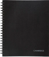 Cambridge® Hardcover Business Notebook, Business Notebook