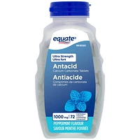 Equate Ultra Strength Antacid Calcium Carbonate Tablets