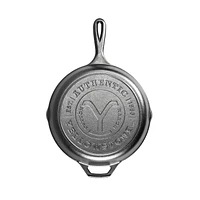 Lodge Yellowstone™ 10.25 Inch Cast Iron Authentic Y Skillet, Yellowstone™ collection