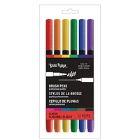 Momenta Inc Brea Reese Dual Tip Brush Pen, Primary 12pc