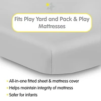 BreathableBaby All-in-One Fitted Sheet & Waterproof Cover