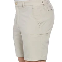 PGA TOUR APPAREL Short de golf 8" pour hommes avec poche média PGA T Shorts