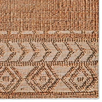 Mirage Lansing Copper and Cream 5' x 7' Area Rug