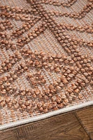 Mirage Lansing Copper and Cream 5' x 7' Area Rug