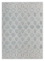 Mirage Helia Cream and Grey 2' x 10' Runner