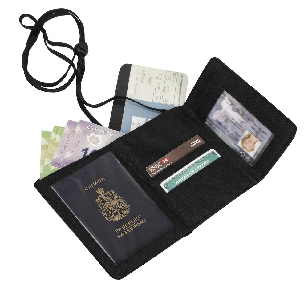 Air Canada Rfid Blocking Airport Id & Ticket Wallet, Id & Ticket Wallet