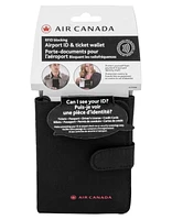 Air Canada Rfid Blocking Airport Id & Ticket Wallet, Id & Ticket Wallet