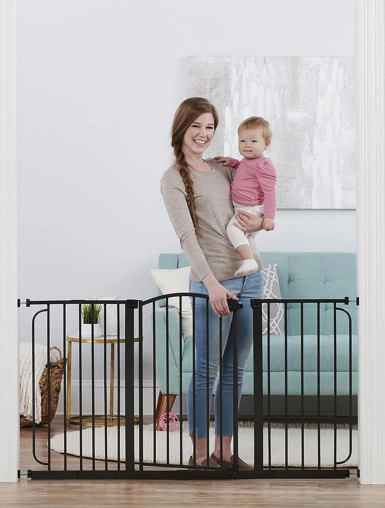 Regalo 58" Extra Wide Arched Decor Baby Safety Gate, Regalo Extra Wide Baby Safety Gate