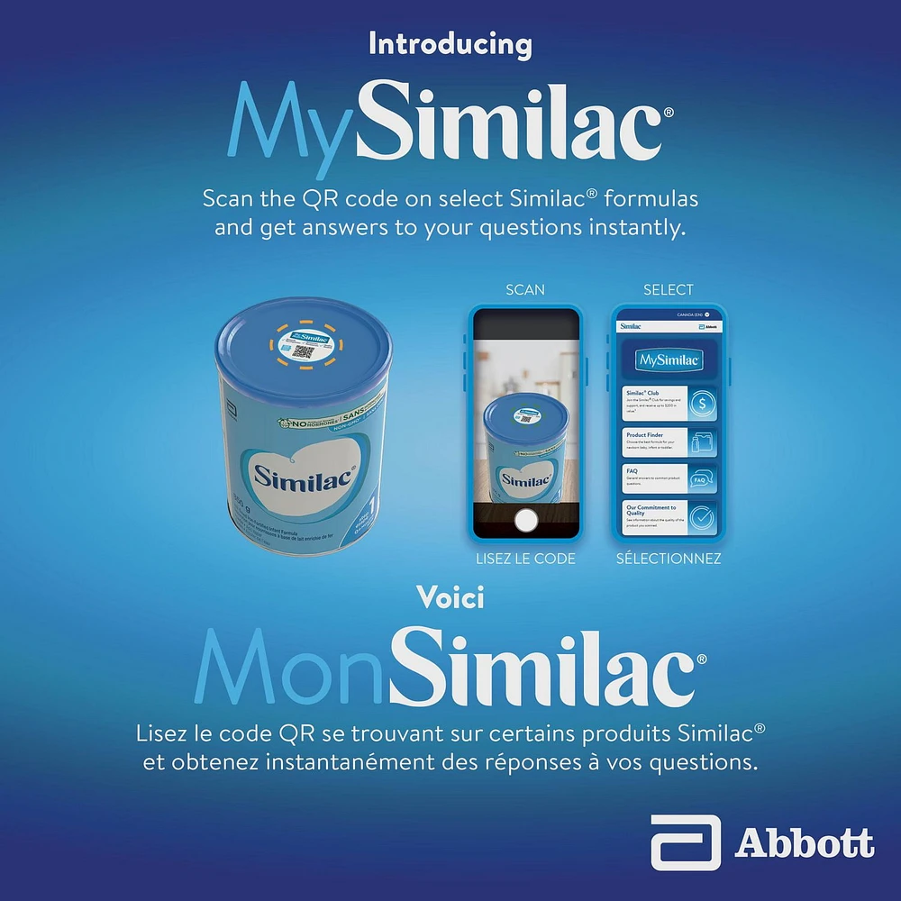 Similac Step 1 Non-GMO Baby Formula Powder, Newborn Formula, 0+ Months, 850 grams, 850 g