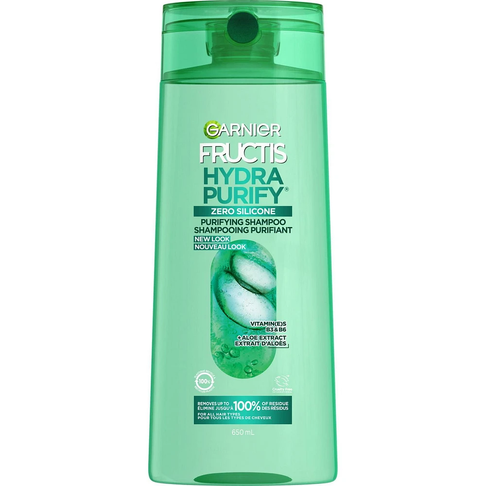 Garnier Fructis, Hydra Purify Shampoo, 650 mL, 650 mL