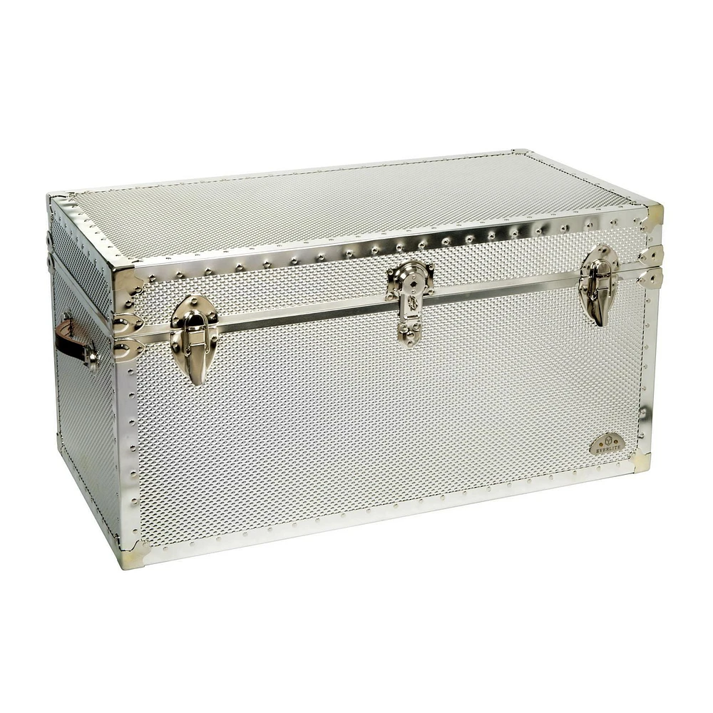 EVERLITE LARGE EMBOSSED METAL  TRUNK